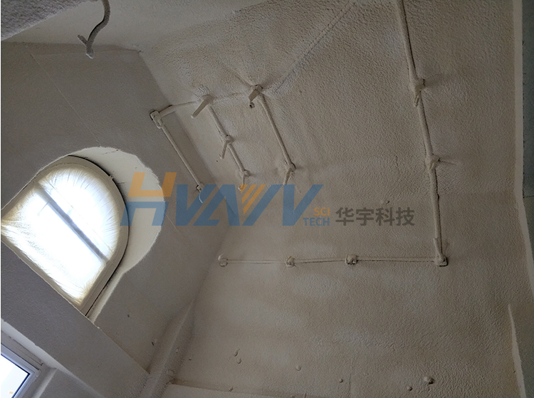 建筑内墙聚氨酯喷涂